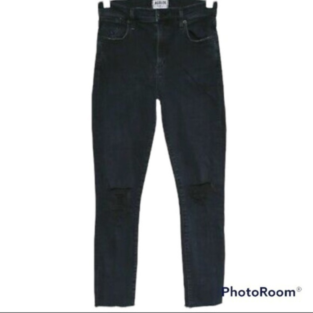 Agolde Sophie Hi Rise Skinny in Ruthless size 23